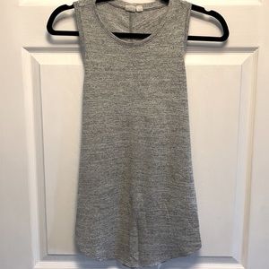 Gap knit tank top with back detail